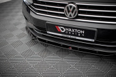 var-VW-PA-B8F-FD1T Volkswagen Passat B8 Facelift 2019+ Frontsplitter V.1 Maxton Design  (4)