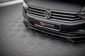 var-VW-PA-B8F-FD2T Volkswagen Passat B8 Facelift 2019+ Frontsplitter V.2 Maxton Design  (4)