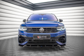 var-VW-TI-2F-R-FD2T Volkswagen Tiguan R MK2 Facelift 2020+ Frontsplitter V.2 Maxton Design  (4)
