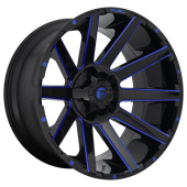 wlp-D64424209847 Fuel 1PC Contra 24X12 ET-44 6X135/139.7 106.10 Gloss Black Blue Tinted Clear (1)
