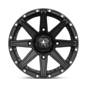wlp-M33-04010 MSA Offroad Wheels Clutch 14X10 ET0 4X110 86.00 Satin Black (3)